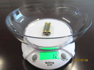 China White Color Home Electronic Scale With 2 AAA Batteries Power Supply supplier