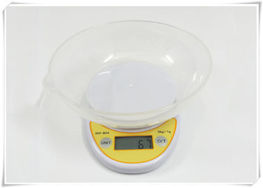 China Bowl Type Digital Food Weighing Scales 5000g Capacity With Tare Function supplier