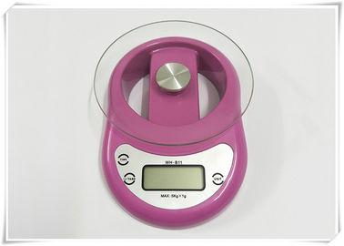 China High Precision Tempered Glass Digital Scale Timer Function For Baking / Cooking supplier
