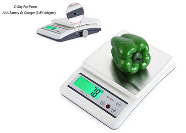 China 10kg Max Capacity High Precision Kitchen Scale With 2 * AAA Batteries Power supplier