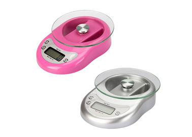 China Circle Platform Design Digital Kitchen Scales , Time Countdown Electronic Weighing Scale supplier