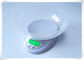 Green LCD Display Electric Food Scale , 1g Division Digital Cooking Scales supplier
