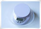 Wide LCD Display Electronic Food Scale , Lightweight Portability Top Rated Kitchen Scales supplier