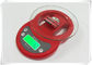 Tempered Glass Home Electronic Scale Red Color For Kitchen Weighing Food supplier
