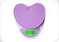 Heart Shape Kitchen Electronic Scales , Selectable Units Food Weighing Scales supplier