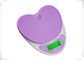 Heart Shape Portable Food Scale , Strain Gauge Sensor Kitchen Weight Scale supplier