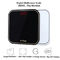Bathroom Electronic Weighing Scale For Human , 6 Mm All Around Tempered Glass 180 Kg supplier