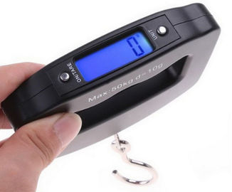 China Belt Type Hand Scale For Luggage , ABS Plastic Luggage Measuring Scale supplier