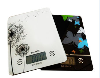 China Big LCD Kitchen Electronic Scales , ABS Plastic Digital Scale For Food supplier