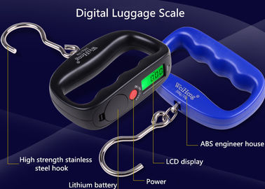 China High Strength Belt Digital Luggage Weighing Scale With Value Lock Function supplier